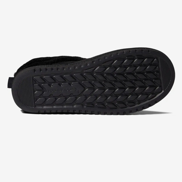 UGG Koolaburra Black‎ Leather Sheepskin Lining Mid Calf Boots Size 7 - Picture 9 of 11